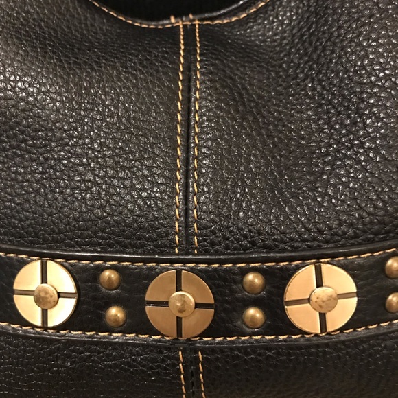 MARC CHANTAL Leather Shoulder SATCHEL - Picture 4 of 8